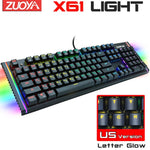 Mechanical Keyboard Wired Gaming Backlit 87