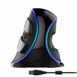 Delux M618 PLUS Ergonomics Vertical Gaming Mouse 6 Buttons