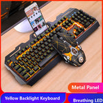 Gaming Keyboard - Mouse  - RGB LED Backlit