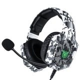 ONIKUMA K8 PS4 Headset Camouflage - WIRED - LED