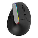 Delux M618C Wireless Mouse Ergonomic Vertical