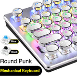 Game Keyboard White Punk