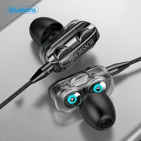 Dual Drive 6D Stereo Wired Earphone