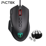 PICTEK PC257 Gaming Mouse Wired 12000 DPI