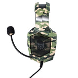 ONIKUMA K8 PS4 Headset Camouflage - WIRED - LED