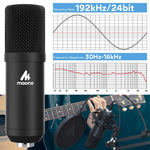 MAONO A04 Plus USB Condenser Microphone 192kHz/24bit