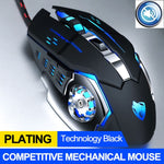 Professional Wired Gaming Mouse 6 Button 3200DPI LED