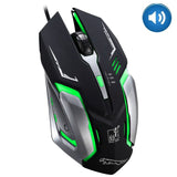 Professional Wired Gaming Mouse 6 Button 3200DPI LED