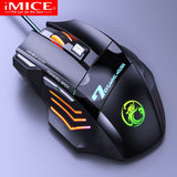 Wired Gaming Mouse USB 5500DPI LED