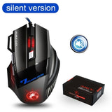 Wired Gaming Mouse USB 5500DPI LED