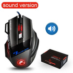 Wired Gaming Mouse USB 5500DPI LED