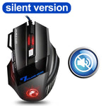 Wired Gaming Mouse USB 5500DPI LED