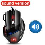 Wired Gaming Mouse USB 5500DPI LED