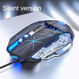 Professional Wired Gaming Mouse 6 Button 3200DPI LED