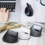 Delux M618C Wireless Mouse Ergonomic Vertical