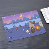 Cute Cat Small Gaming Mouse Pad