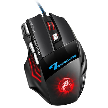 Ergonomic Gaming Mouse USB 5500 DPI