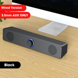 PC Soundbar Wired and Wireless Bluetooth Speaker USB