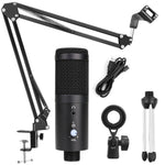 Professional Condenser Microphone Studio USB