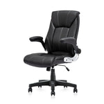 Yamasoro PC Gaming Chair Flip-Up Arms and Lumbar Support