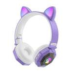 Wireless Headphone cute cat ear Bluetooth 5.0 Headset