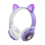 Wireless Headphone cute cat ear Bluetooth 5.0 Headset