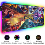 League of legend RGB Gaming Mouse Pad