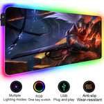 League of legend RGB Gaming Mouse Pad