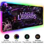 League of legend RGB Gaming Mouse Pad