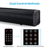 20-inch Soundbar for TV 100W Wireless Bluetooth Speaker