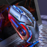 Wired Gaming Mouse 6 Programmable Button 3200 DPI USB