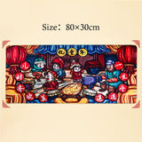 80*30cm Retro Gaming Mouse Pad