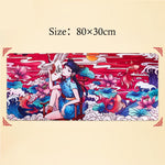 80*30cm Retro Gaming Mouse Pad