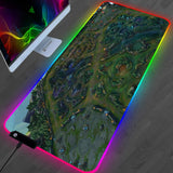 RGB League of Legends Mouse Pad