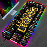 RGB League of Legends Mouse Pad