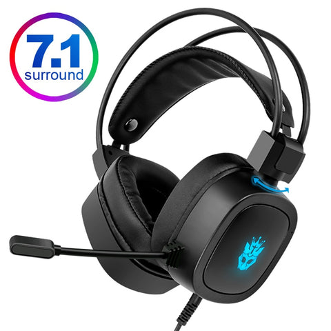 Gaming Headset 7.1 Virtual Wired Earphones