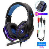 Professional Led Light Wired Gaming Headphones