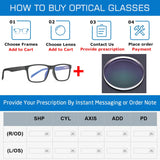 CRIXALIS Square Blue Light Blocking Glasses