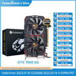 HUANANZHI Graphic Card GTX 650 750 760  960 1050 1060  TI 2G 4G 6G RX 550 560 4G Video Cards GDDR4 GDDR5 DVI VGA HDMI-Compatibl