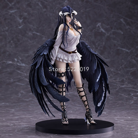 21cm Overlord Albedo So-Bin Anime Figure Overlord III Albedo Action Figure Albedo Figurine Ainz Ooal Gown Figure Toys